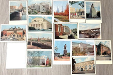 Lot of 16 postcards Russia Moscow 1960s-UNPOS...
