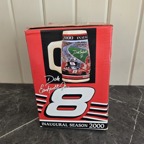 Dale Earnhardt Jr Budweiser NASCAR Oficial Temporada Inaugural 2000 Beer Stein - Imagen 3 de 13