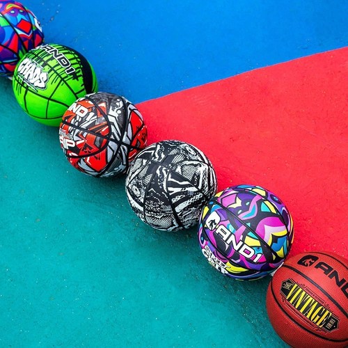 Basket caoutchouc AND1 The Legend - Streetball taille officielle 29,5 - Orange - Photo 5/5