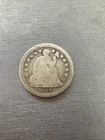 1856 Seated Liberty Half Dime #1012