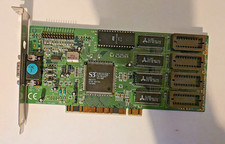 S3 VIRGE / DX ON BOARD 86C375 2MB PCI VGA GRAPHICS CARD UNTESTED