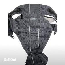 BabyBj rn Baby Carrier Mini 3D Mesh Gray