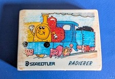 Vintage Retro Staedtler Radierer Train Eraser