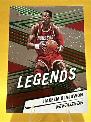 2024-25 Panini Revolution - Legends Hakeem Olajuwon #168 /75. Cosmo. Six Seven!!