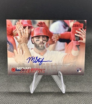 2023 Topps Stadium Club Autograph - Red Foil /50 - Michael Stefanic RC #SCBA-MSC