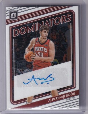 2022-23 Panini Donruss Optic Basketball Alperen Sengun Dominators