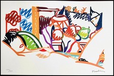 Tom Wesselmann Lithografie Handmade COA Original Signiert Op Handnummeriert 4