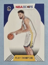 KLAY THOMPSON 2020-21 PANINI NBA HOOPS #77 Golden State Warriors NBA Basketball