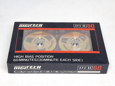 DIGITECH DT II 60 REEL TO REEL Blank Audio Cassette Tape (Sealed) NOS! Neu
