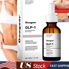 GLP-1 Weight Loss Fat Burner Drops Diet Supplement Slimming Drops 30ml 1-5 PACK