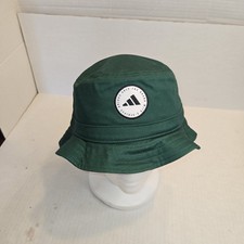 adidas Golf Bucket Hat Cotton Green Unisex OSFM New With Tags Embroidered Logo