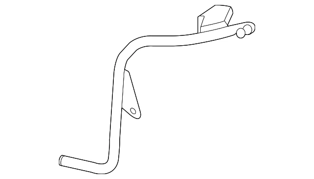 Tubo de refrigerante enfriador de aceite genuino Nissan Frontier NV 4.0 14053-EA20B Foto 4 de 4