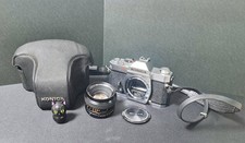    Near MINT Konica Autoreflex T3 Kamera  Hexanon AR 1.7 50mm w/case from JAPAN