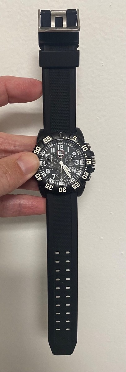 Luminox Chronograph Series 3080 Navy Seal Watch with Glow In the