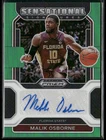 2022 Panini Prizm Draft Picks Basketball Green Malik Osborne #SS-MOS