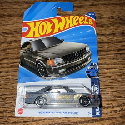 2025 Hot Wheels '89 Mercedes-Benz 560 SEC AMG 186/250 Wild Widebody 2/5 Silver