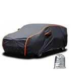 Lightweight Mini Van Cover Size 18: MPV MiniVan (191" To 206") Black(Air Pro)