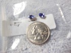 Tanzanite  Stud Earrings in Solid 925 Sterling Silver  Modern with Gift Box — photo 8