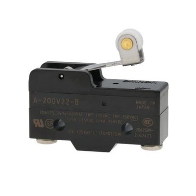 1PC OMRON INDUSTRIAL AUTOMATION A-20GV22-B Switch Snap Action High-Capacity