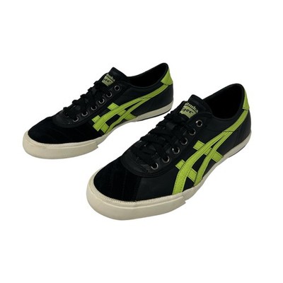 Onitsuka Tiger Mens Shoes Size US 7 EURO 40 Black Leather Athletic Sneaker
