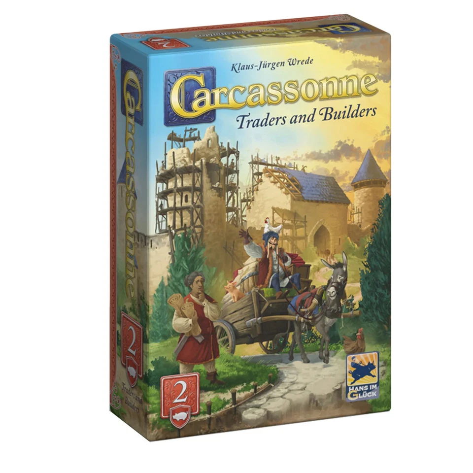 Carcassonne Exp2 (V3.1) : Traders & Builders Board Game