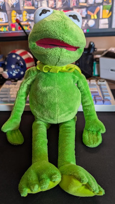 Kermit Sesame Street Muppets Kermit the Frog Toy plush 16''