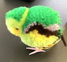 Steiff Vogel Kuscheltier Mini Natur Grün 6cm Knopf im Ohr