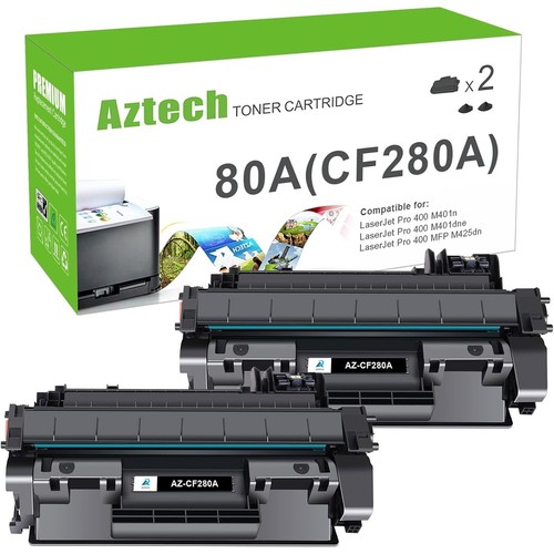 Aztech kompatible Tonerkartusche Ersatz für HP 80A CF280A 80X CF280X HP - Bild 6 von 6