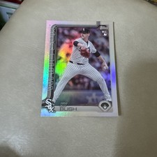 Ky Bush Rainbow Foil Rookie RC 2025 Topps Series 1 Card #280 Chicago White Sox