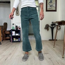 Vintage 70s Youth Girl Levis Corduroy Bell Bottom Flare Pant