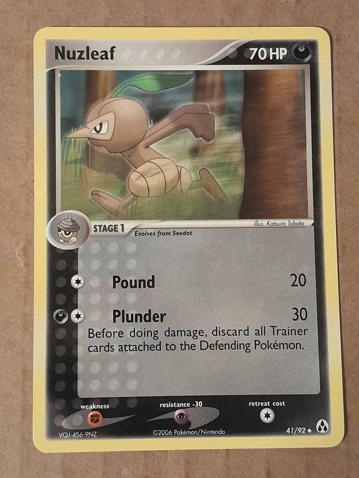 Pokemon Nuzleaf 41/92 Ex Legend Maker NM-Mt See Pictures