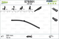 1X Valeo 578501 Wischblatt FüR Nissan Ford Fiat Audi Lancia