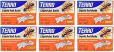 NEW!  6  x 6 Pack of Terro Ant Killer Liquid Ant Baits  Modle T300 - 36 total