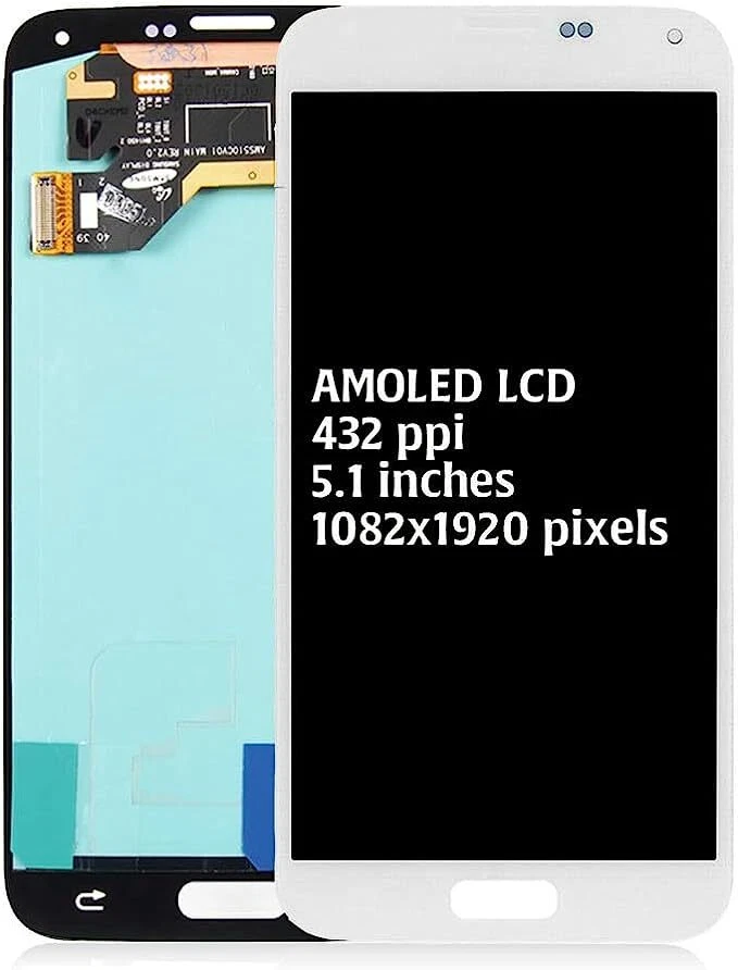 Para Samsung Galaxy S5 SM-G900 Pantalla LCD Pantalla Táctil Repuesto Blanco Nuevo Foto 2 de 4