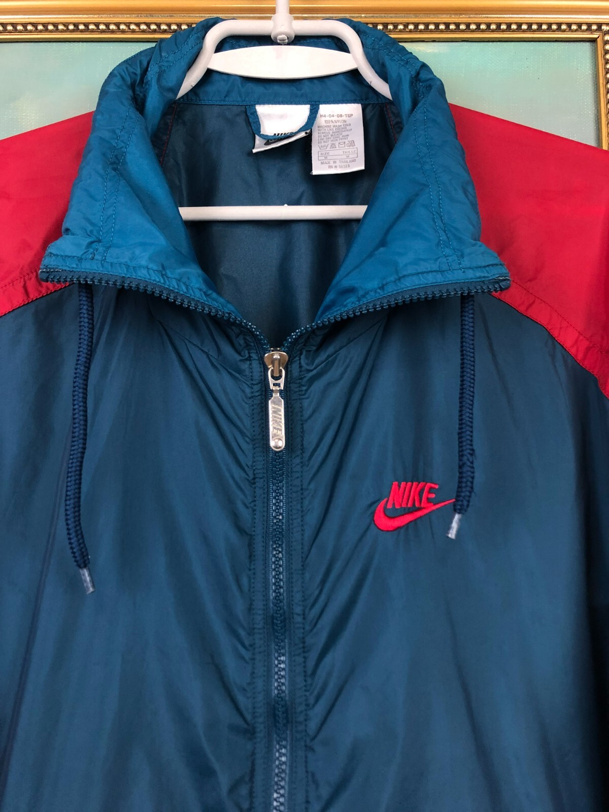 SACAI X NIKE Giacca a vento Nike vintage anni 90 track top rara hype nylon swoosh taglia M