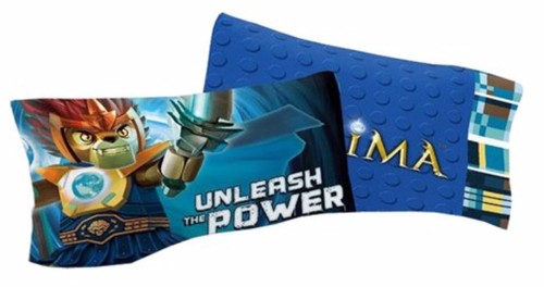 Set Of 2 LEGO Reversible Pillowcases Legends of Chima Unleash Standard Size NEW