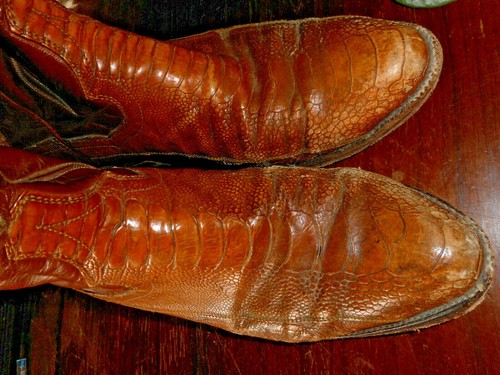 Panhandle Slim By Sanders 9D Vintage Herren Cowboystiefel Thrashed Gebraucht Missbrauch - Bild 3 von 12