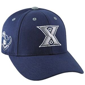 XAVIER-MUSKETEERS-NCAA-TRIPLE-THREAT-ADJUSTABLE-STRAPBACK-TOW-NAVY-CAP-HAT-NWT