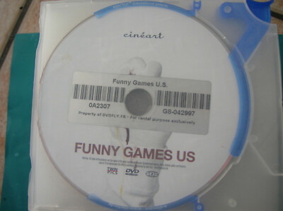 DVD Gehäuse Slim FUNNY GAMES US (B39a)