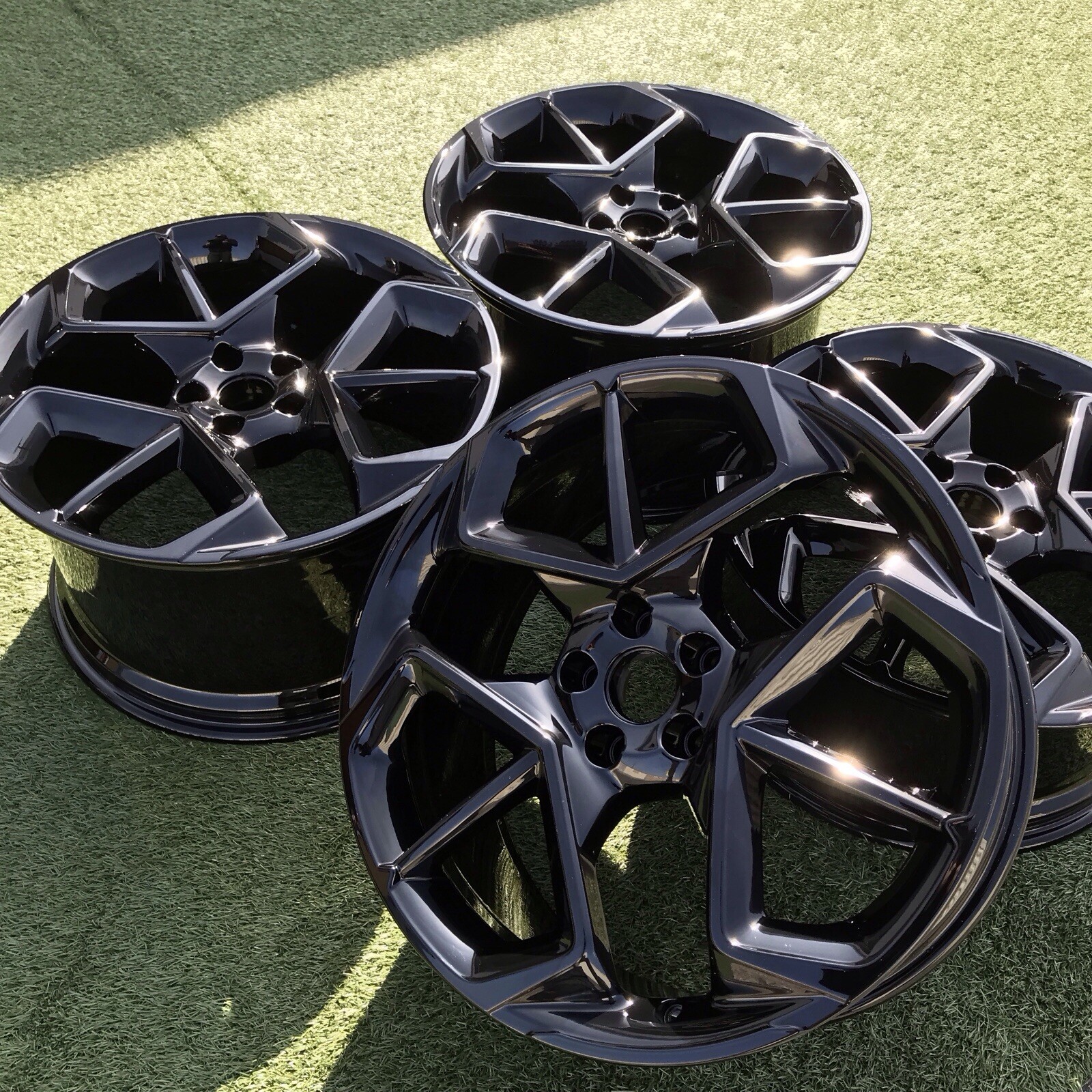 20" MASERATI MC20 BIRDCAGE RIMS OEM SET 4 BLACK STOCK SET 4 GENUINE