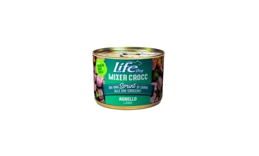 LIFE DOG Natural Mixer Crocc AGNELLO 150 GR - 6 pezzi
