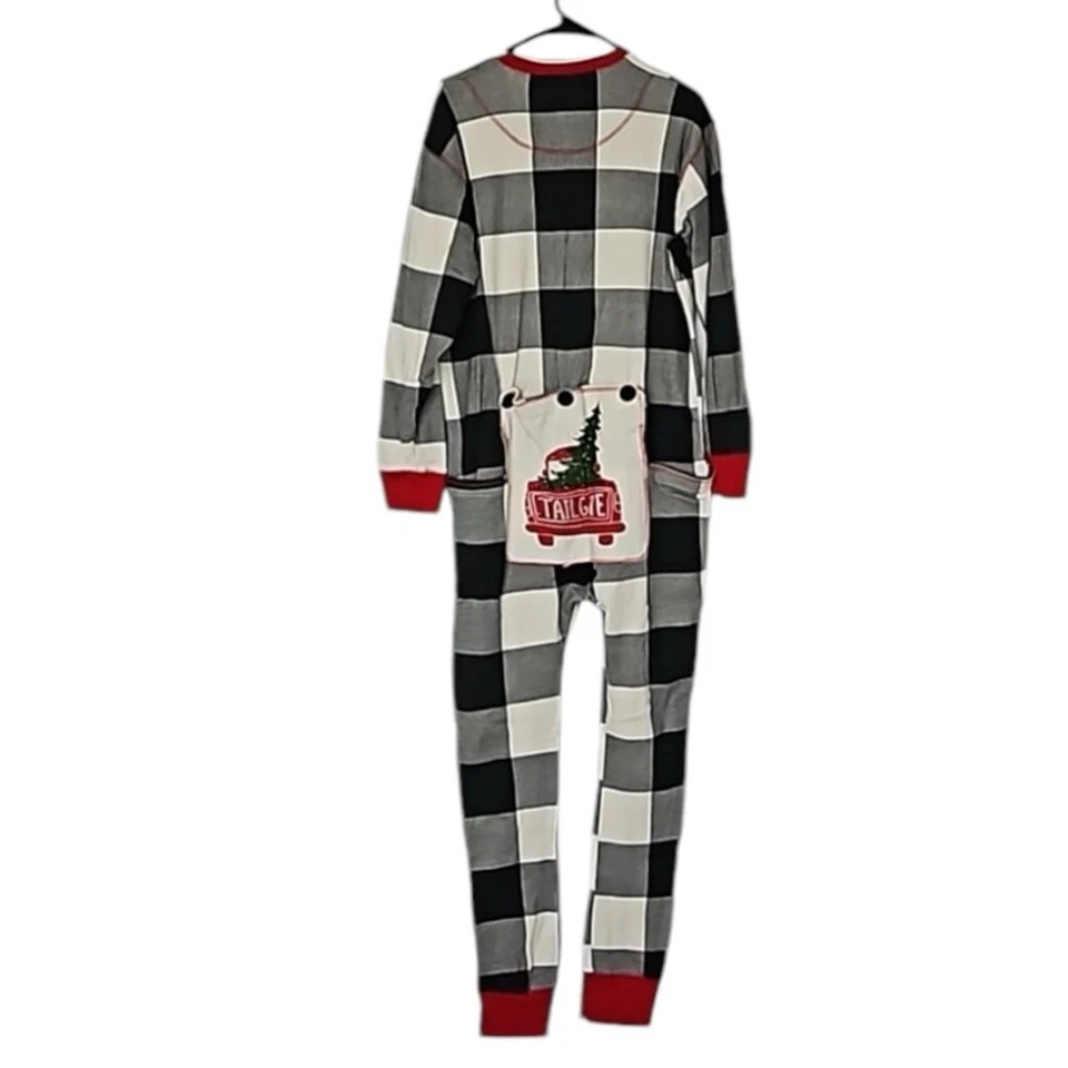 Lazy One Puerta Trasera Unisex Adulto Flapjack Navidad Pijama Long Johns L Foto 4 de 4