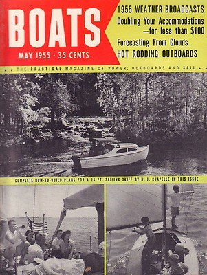 boats may 1955 forecasting from clouds, sailing skiff