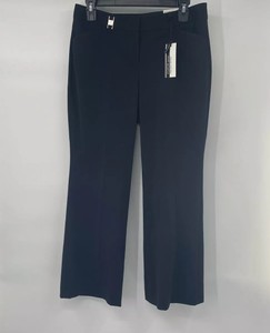women's low rise black work pants