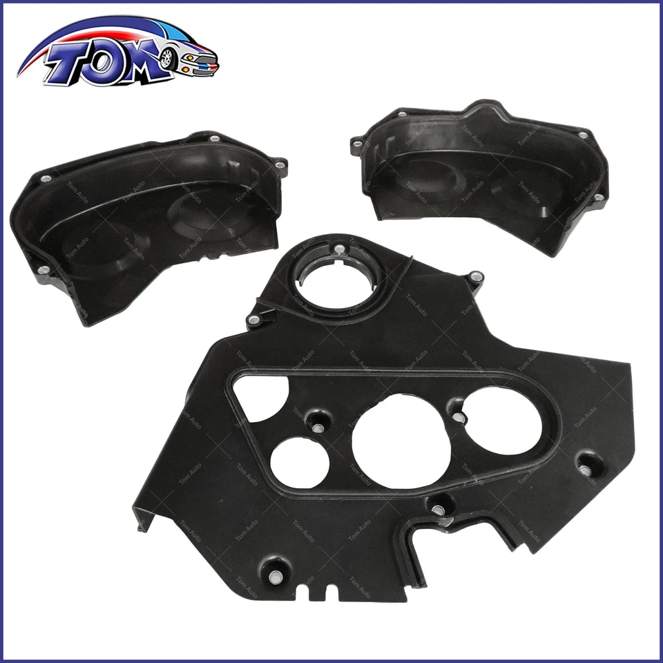 Cubierta de correa de distribución superior izquierda derecha e inferior del motor para Kia Sorento 2003-2006 Foto 3 de 4