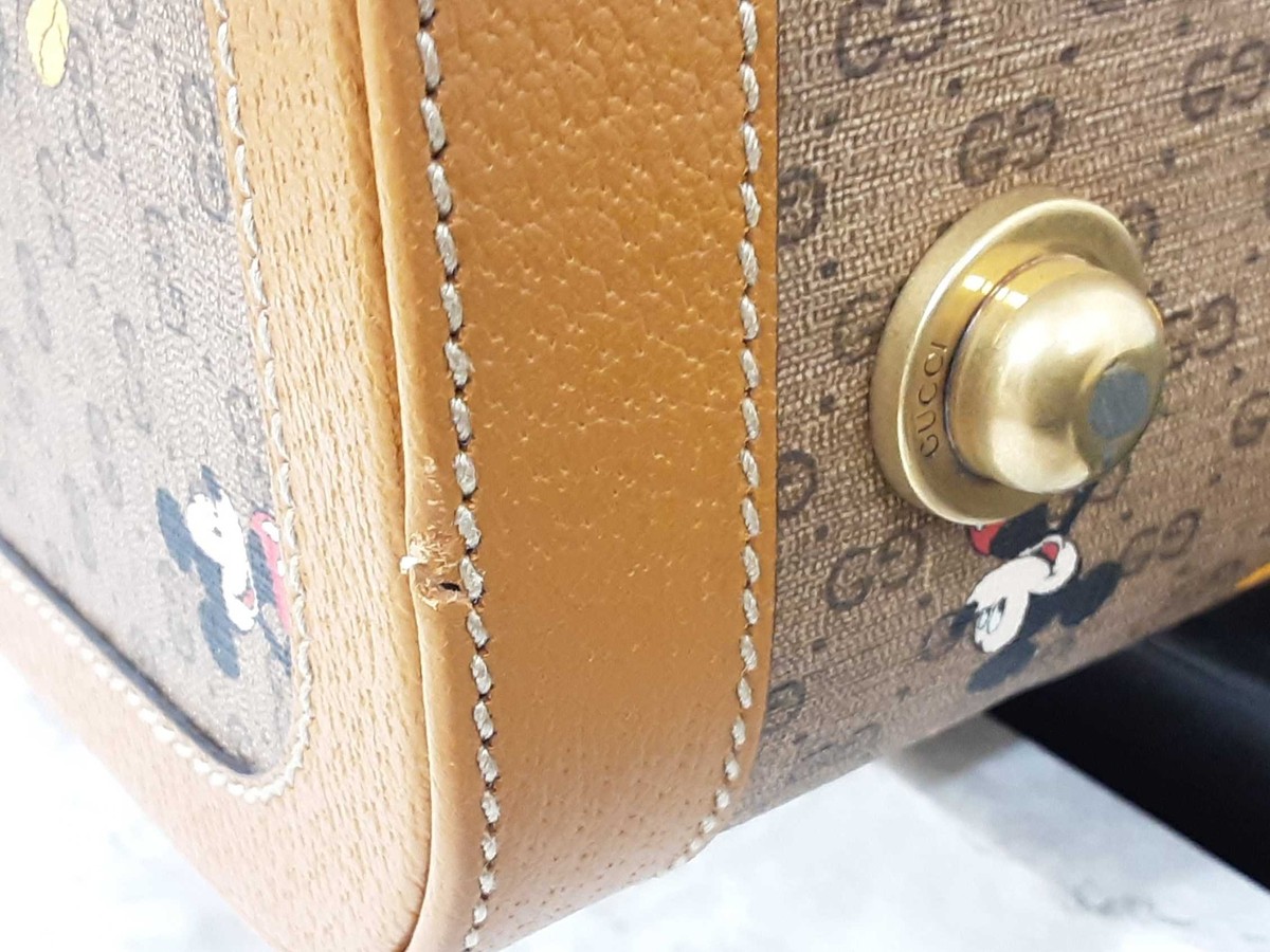 Gucci X Disney 602675 Mickey Mouse Gg Canvas Trunk Dowxzxde Gucci X Disney 602675 Mickey Mouse Gg Canvas Trunk Dowxzxde