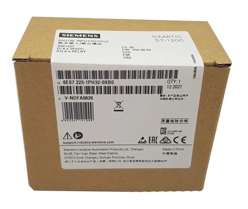 6ES7223-1PH32-0XB0 Pro Sealed Siemens S7-1200 6ES7 223-1PH32-0XB0 IPC - 第 1/4 張圖片