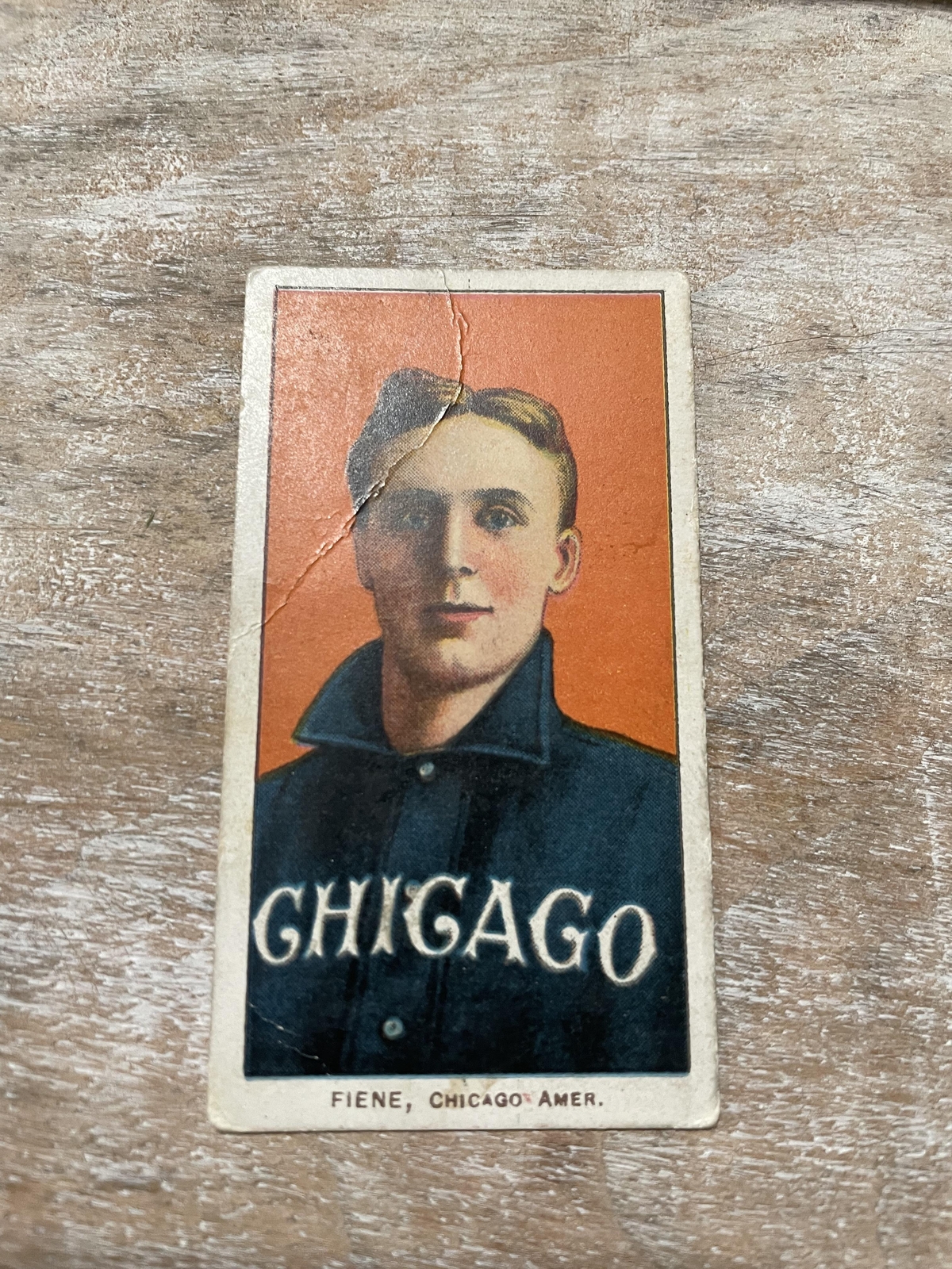 1909-11 American Tobacco Company T206 White Border #NNO Lou Fiene
