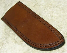 Leather Sheath for Fixed Blade Traditional Style Knife up to 6 1/2" Blade Strap