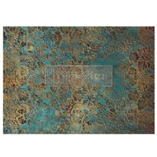 ReDesign with Prima A1 Decoupage Fiber - Aged Patina